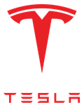Logo of Tesla - Sydney Flughafen